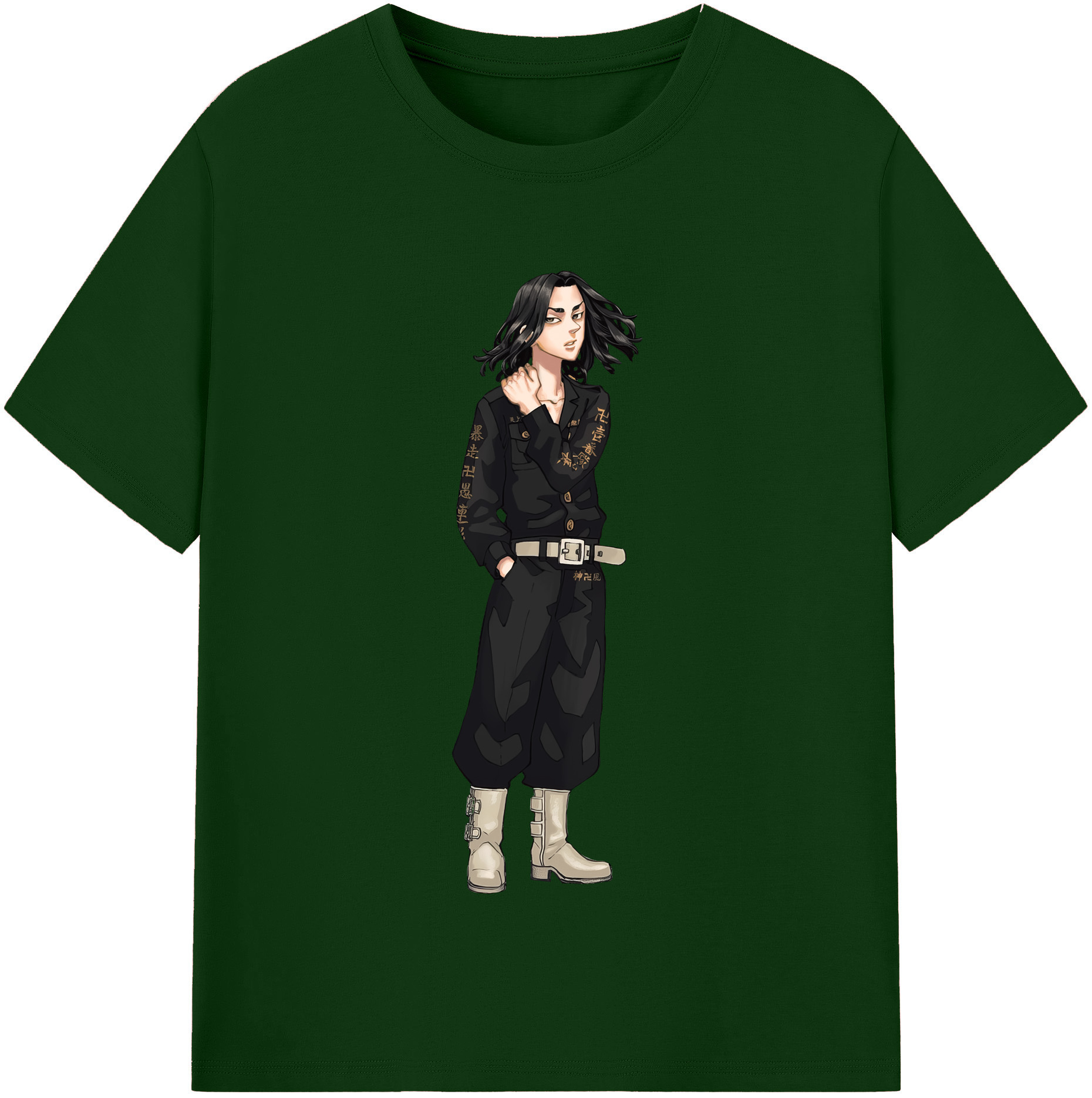 （画像用） 東京リベンジャーズ Tokyo Revengers 綿100％半袖Tシャツ（フロントプリント）